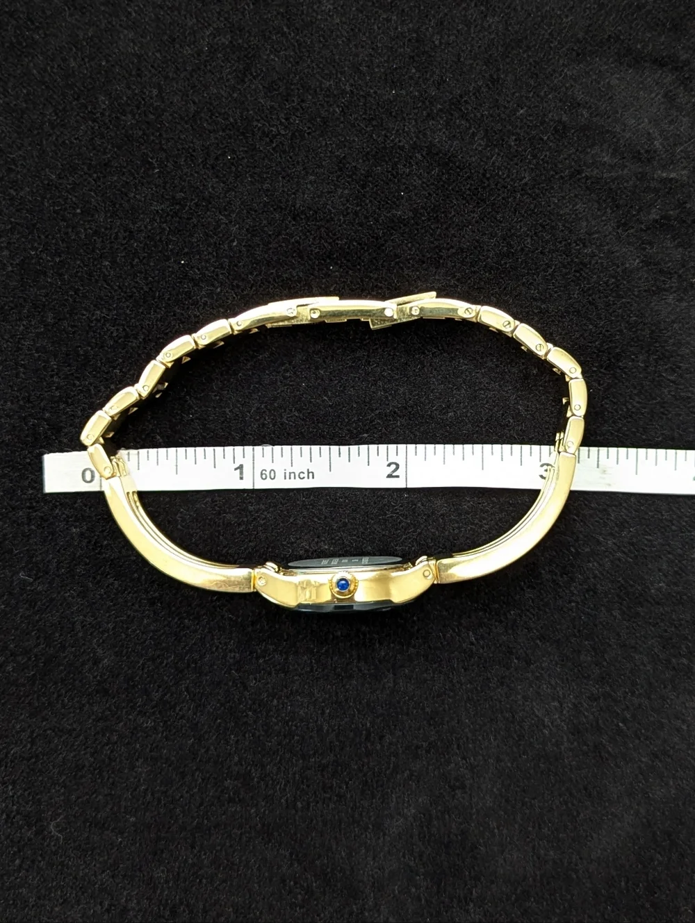 Armitron Gold-Tone Women's Bracelet Watch with Black Dial